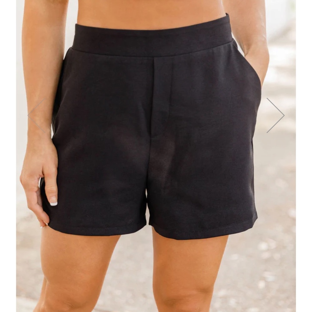 Black Dress Shorts